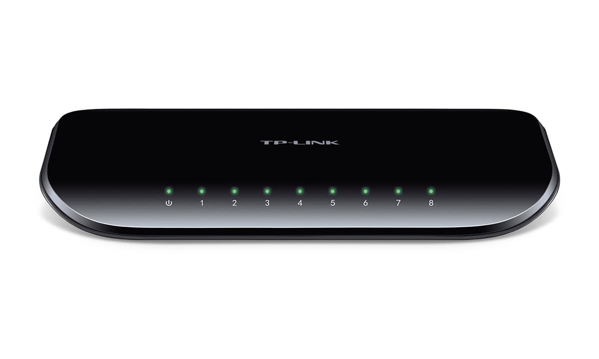 TP-Link TL-SG1008D 8 Port Gigabit Masaüstü Switch (Plastik Kasa)