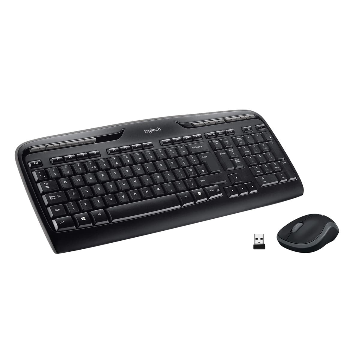 Logitech MK330 Kablosuz Türkçe Klavye & Mouse Seti-Siyah 920-003988