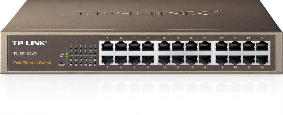 TP-Link TL-SF1024D 24 Port 10/100 Switch