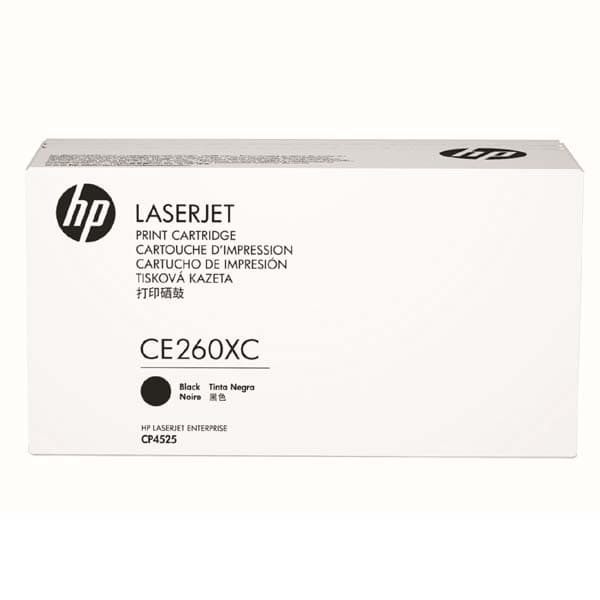HP CE260XC (649X) Siyah Taahhutlu Yuksek Kapasiteli Toner 17.000 Sayfa