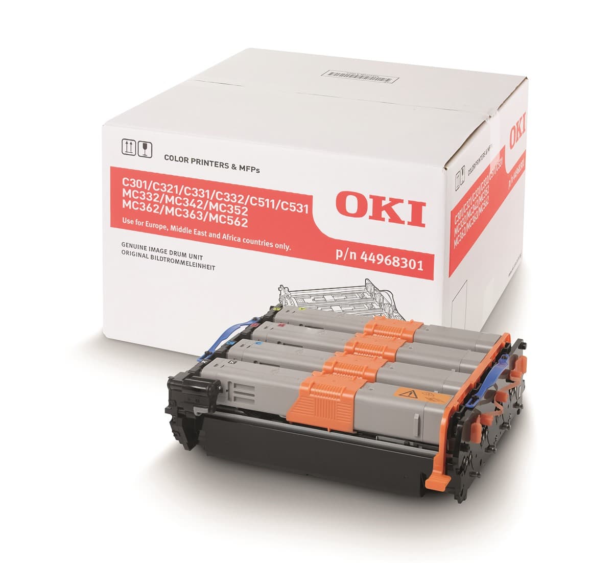 Oki 44968301 Drum / C301, C321, C331, C332, C511, C531, MC352, MC362, MC363, MC562, MC342 / 30000 Sayfa