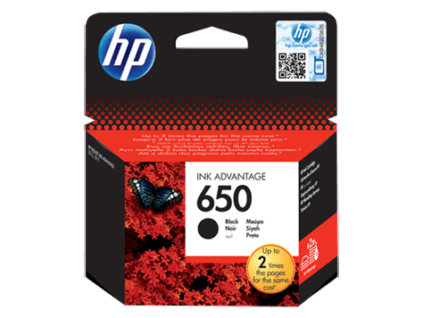 HP CZ101AE (650) Siyah Murekkep Kartusu 360 Sayfa