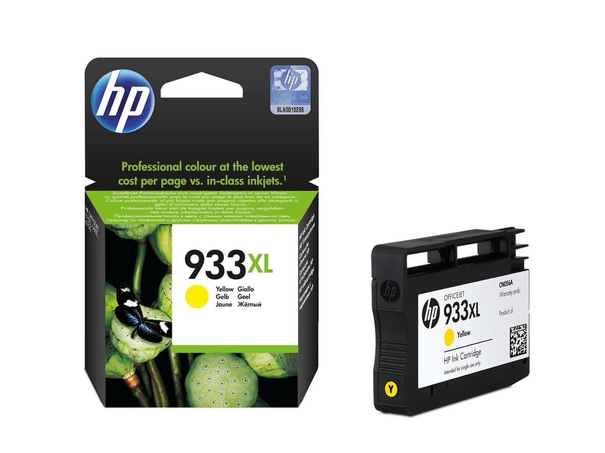 HP CN056AE (933XL) Sari Yuksek Kapasiteli Murekkep Kartusu 825 Sayfa