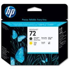 HP C9384A (72) Mat Siyah ve Sari Baski Kafasi