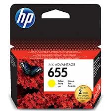 HP CZ112AE (655) Sari Murekkep Kartusu 600 Sayfa