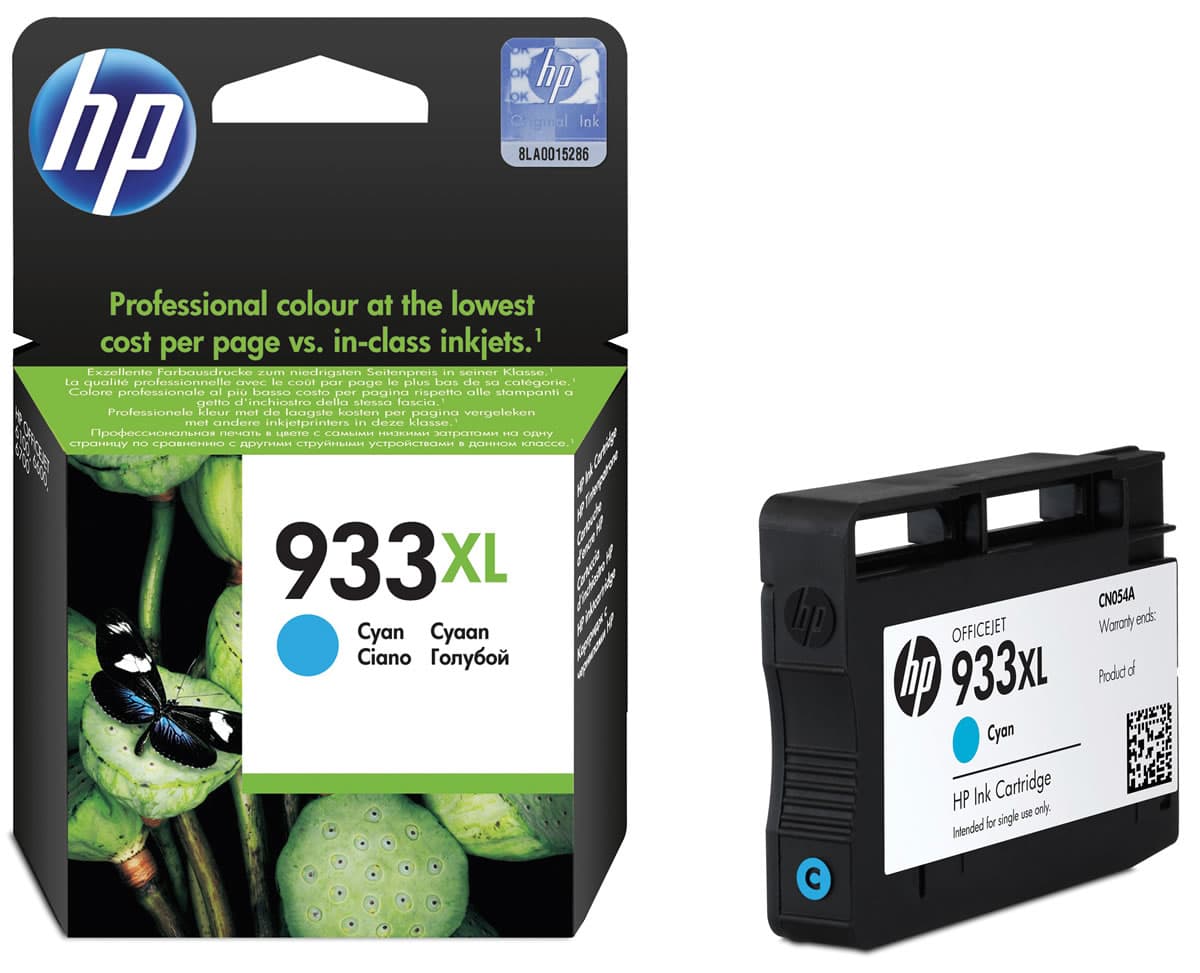 HP CN054AE (933XL) Camgobegi Yuksek Kapasiteli Murekkep Kartusu 825 Sayfa