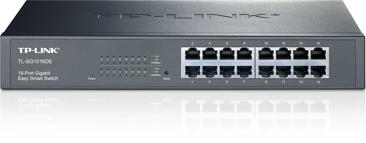 TP-Link TL-SG1016DE 16 Port Gigabit Easy Smart Switch