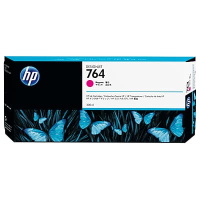 HP C1Q14A(764) Macenta 300 ML Genis Format Murekkep Kartusu