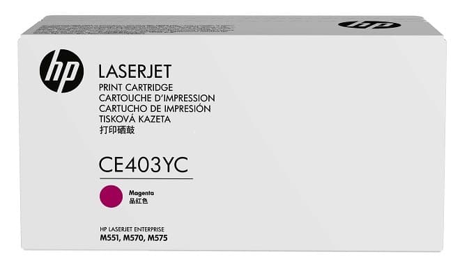 HP CE403YC (507A) Macenta Taahhutlu Toner 7.800 Sayfa