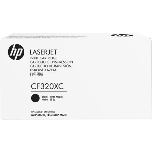 HP CF320XC (653X) Siyah Taahhutlu Yuksek Kapasiteli Toner 21.000 Sayfa