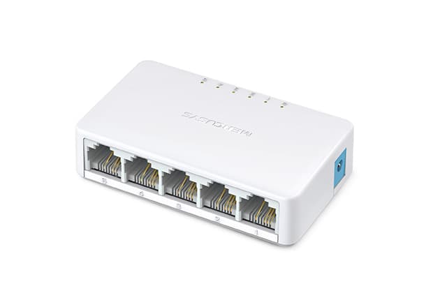 TP-Link Mercusys MS105 5 Port 10/100 Masaüstü Switch (Yönetilemez)