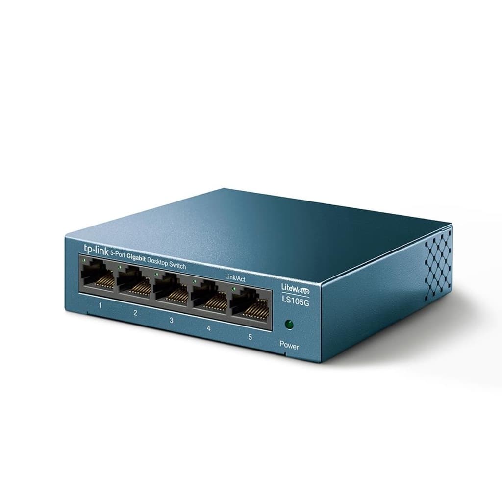 TP-Link LS105G 5 Port Gigabit Litewave Masaüstü Switch (Çelik Kasa)