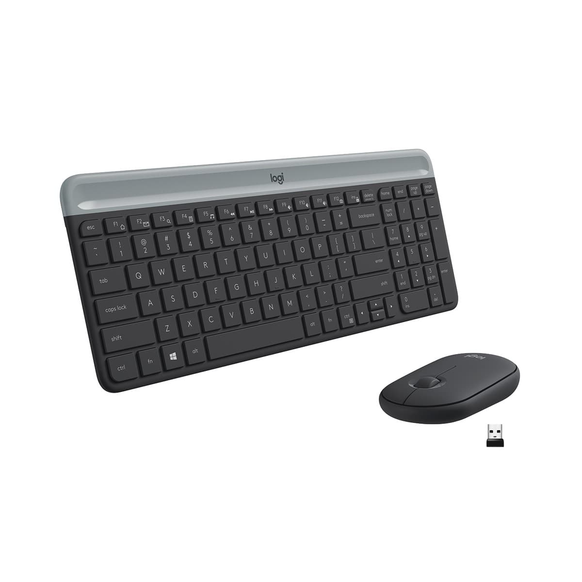 Logitech MK470 Kablosuz İnce Türkçe Klavye & Mouse Seti-Siyah 920-009435