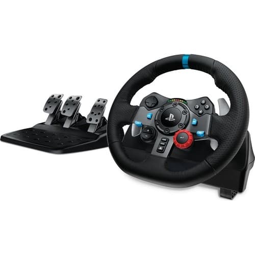 Logitech G G923 PS5, PS4 ve PC ile Uyumlu Yarış Direksiyonu ve Pedallari - Siyah (941-000149)