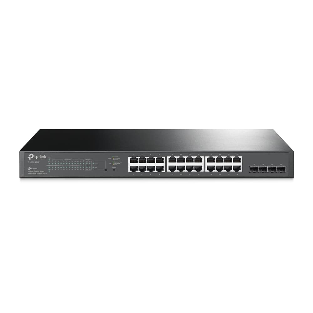 TP-Link Omada TL-SG2428P Jetstream 28 Port 4 SFP Slot Gigabit Smart POE Switch