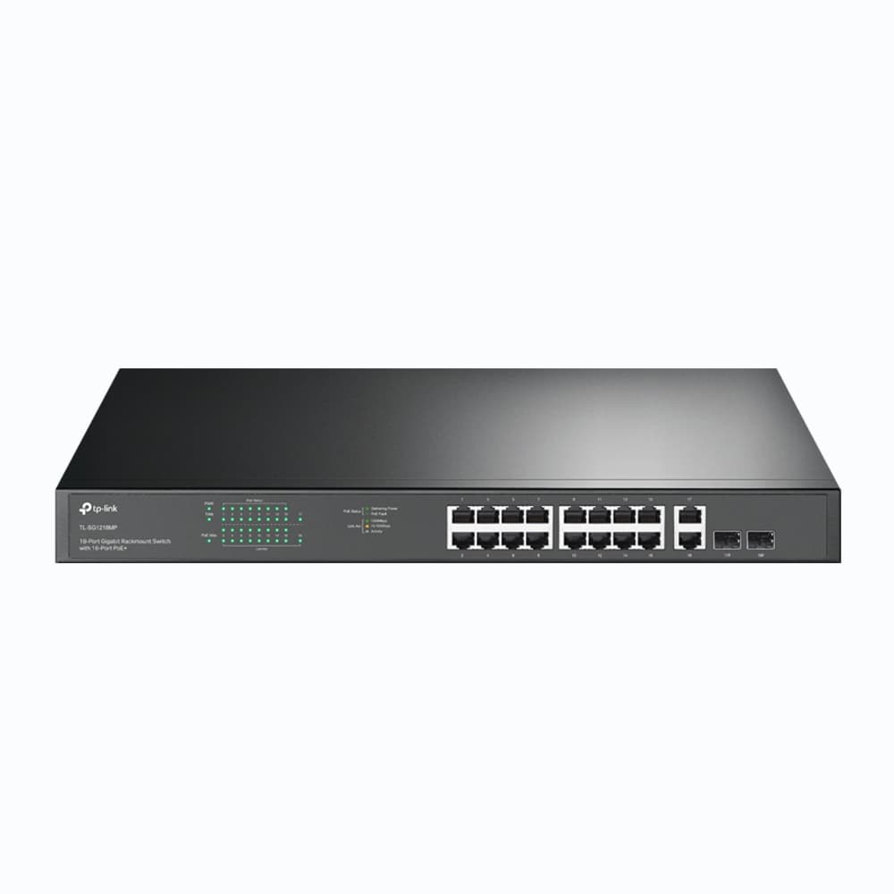 TP-Link TL-SG1218MP 16 Port Gigabit Yönetilemez POE Switch