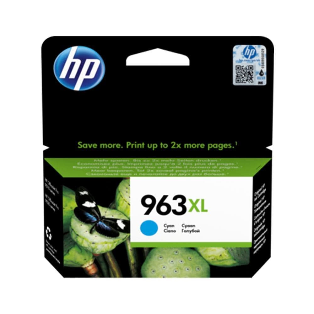 HP 3JA27AE (963XL) Yuksek Kapasite Cyan Murekkep Kartus 1600 Sayfa