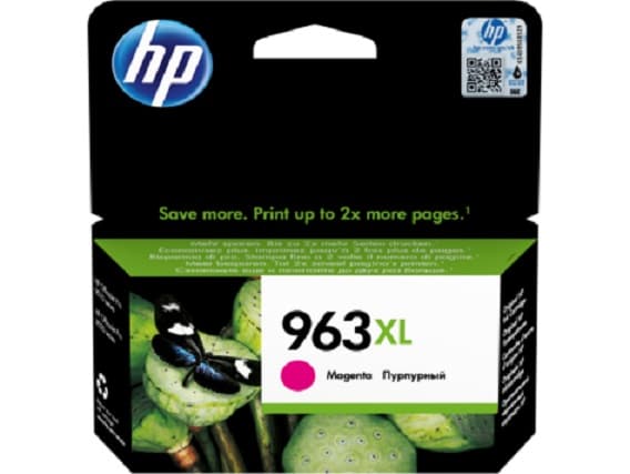 HP 3JA28AE (963XL) Yuksek Kapasite Magenta Murekkep Kartus 1600 Sayfa
