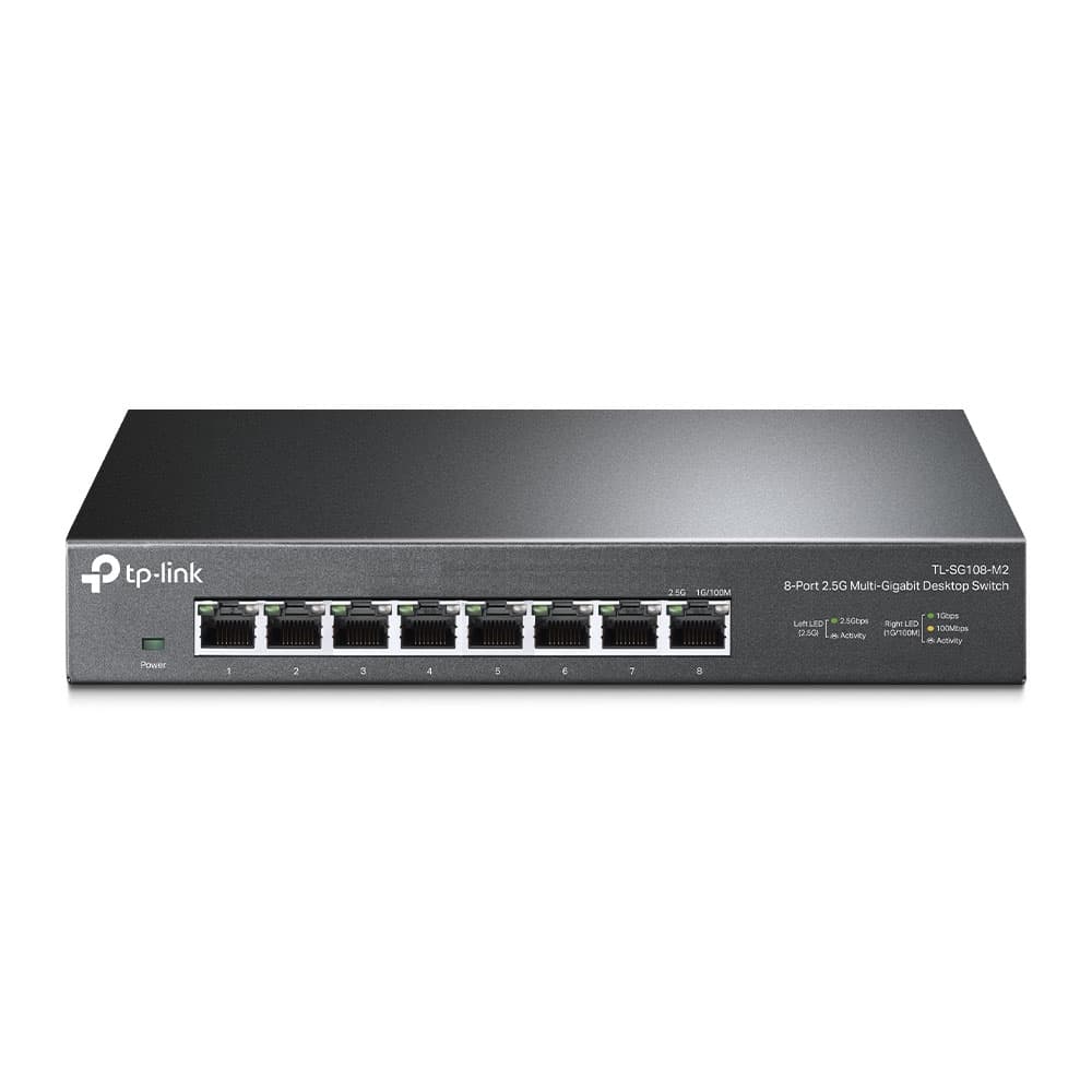 TP-Link TL-SG108-M2 8 Port 2.5G Multi Gigabit Masaüstü Switch