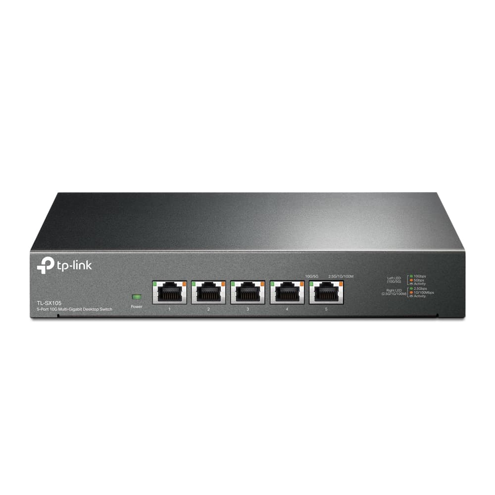 TP-Link TL-SX105 5 Port 10G Multi Gigabit Masaüstü Switch