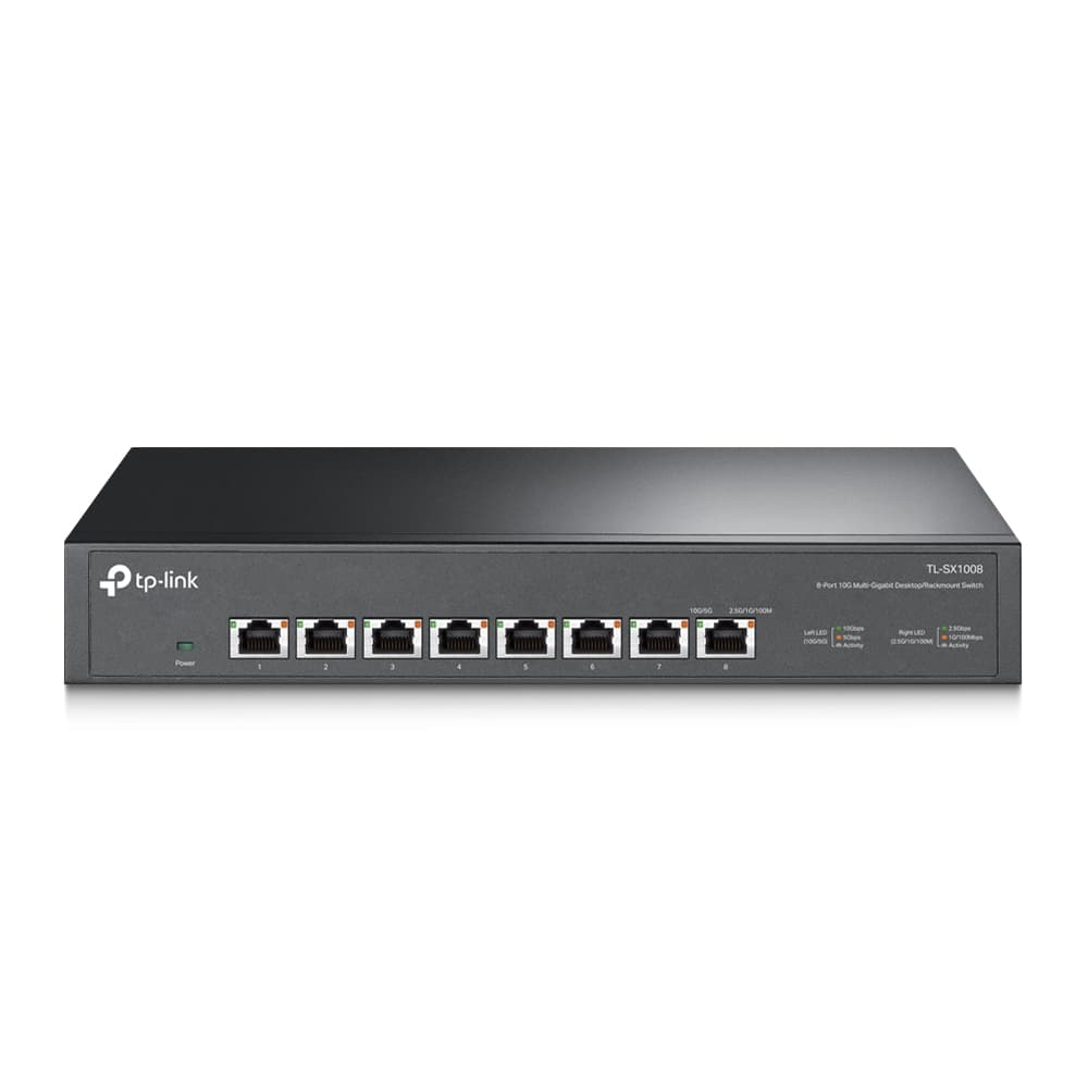 TP-Link TL-SX1008 8 Port 10G Multi Gigabit Switch