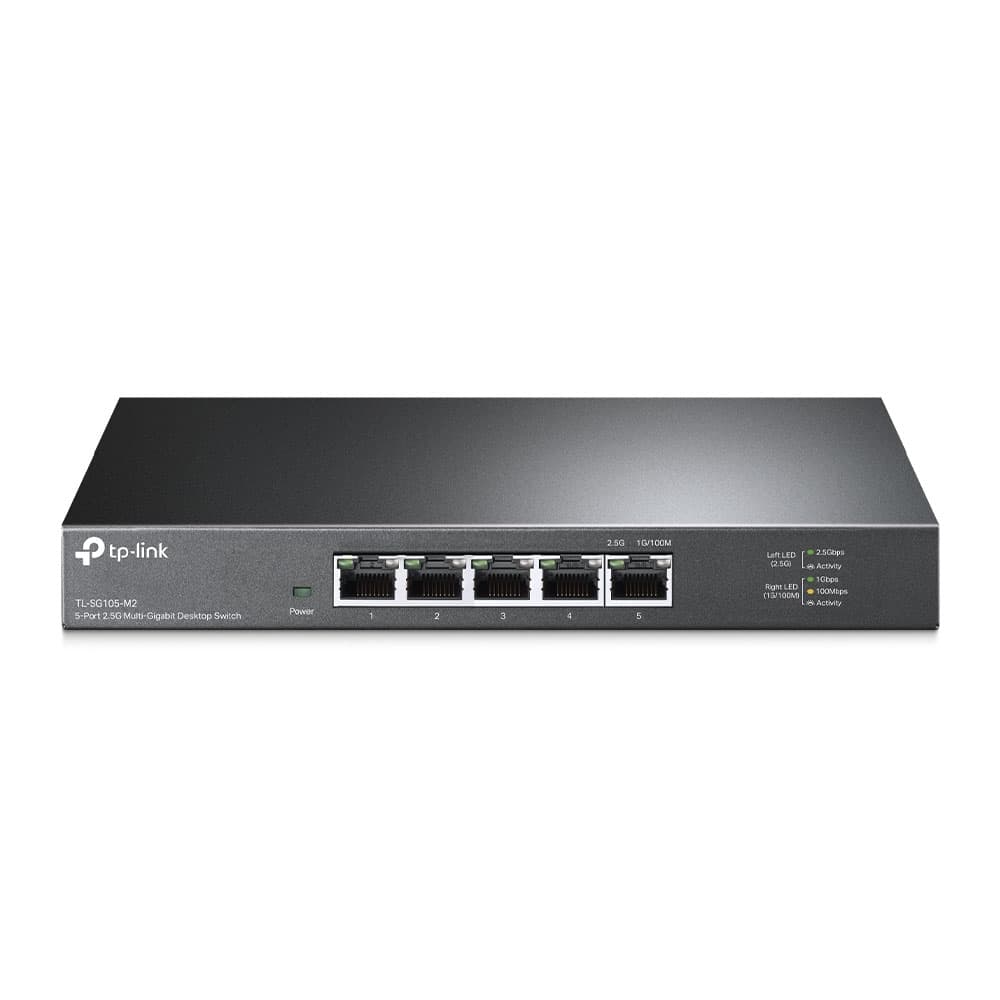 TP-Link TL-SG105-M2 5 Port 2.5G Multi Gigabit Masaustu Switch