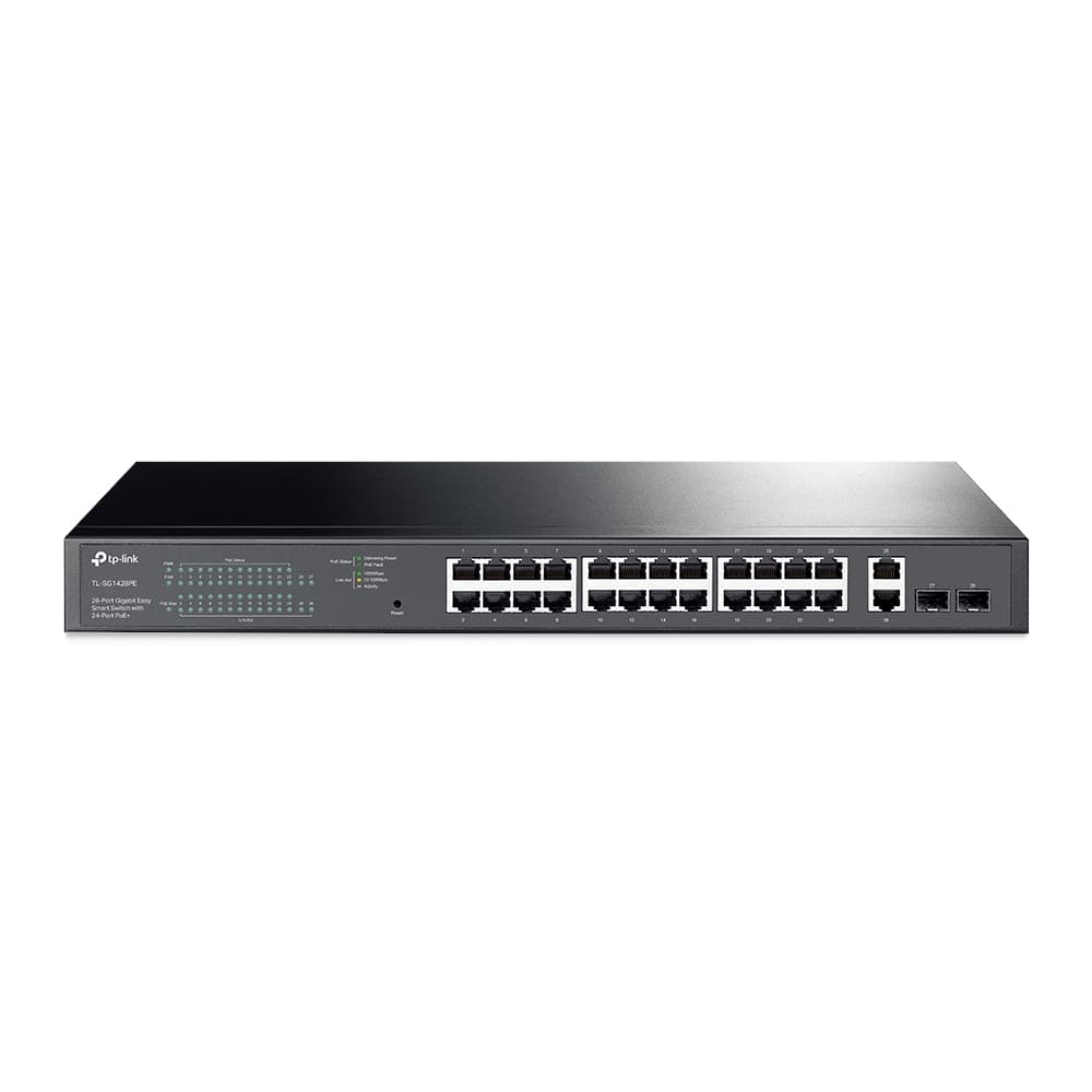 TP-Link TL-SG1428PE 28 Port Gigabit Web Smart Yönetilebilir POE Switch