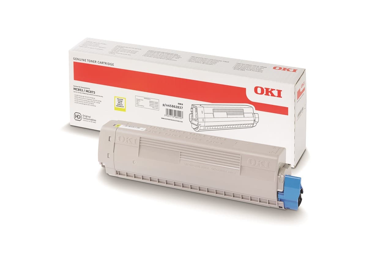 Oki 45862837 Sari Toner / MC853 / MC873/ MC883 7.300 Sayfa