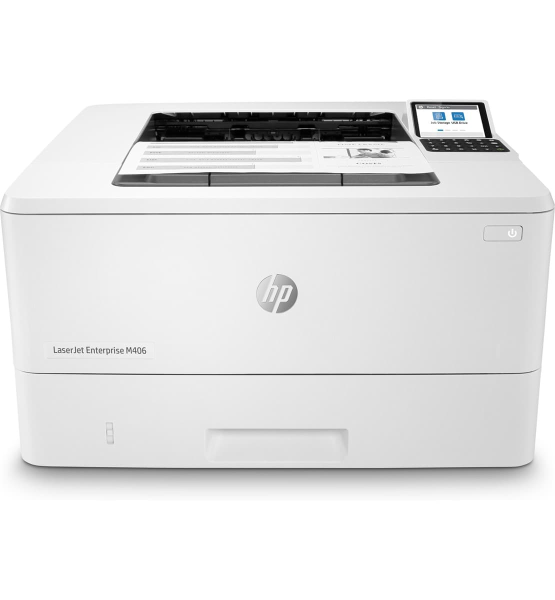 HP 3PZ15A M406DN Tek Fonksiyonlu Siyah Lazer Yazici 42PPM