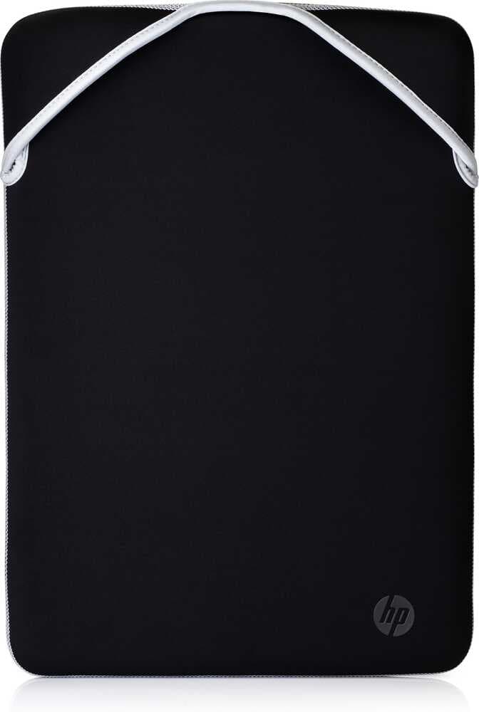 HP 2F2K5AA Reversible Protective Black/Silver 15.6 Laptop Sleeve