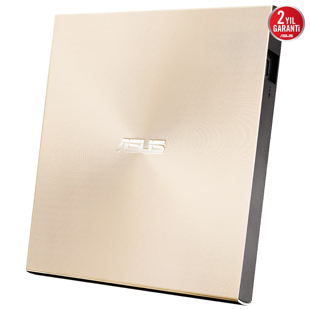Asus ZENDRİVE-U8M SDRW-08U8M-U Harici Ultra İnce DVD Yazici M-Disc USB Type-C Altin