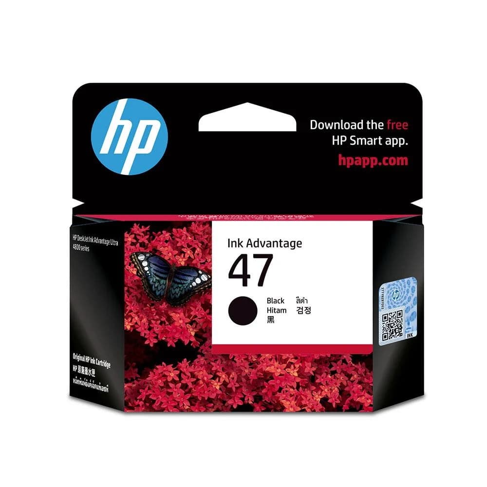 HP 6ZD21AE (47) Siyah Murekkep Kartusu 120 Sayfa