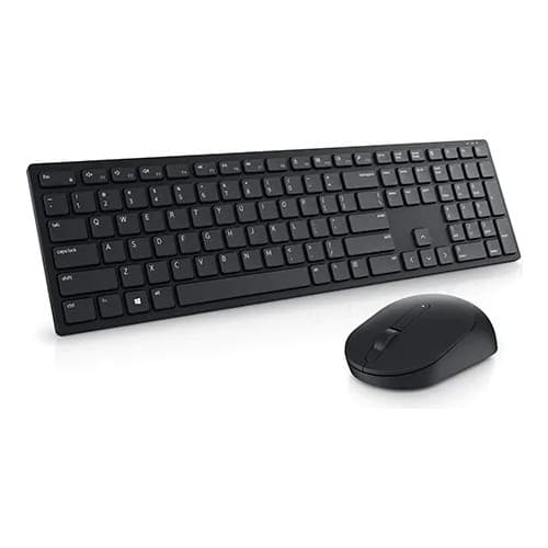 Dell KM5221W PRO Kablosuz Klavye ve Fare TR Q-Keyboard Black 580-AJRB