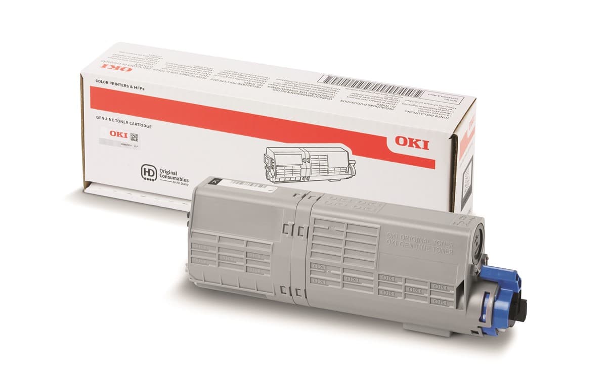 Oki 46490608 TONER-K-C532/MC573-7K Siyah Toner / C532/ C542/ MC563/ MC573 / 7.000 Sayfa