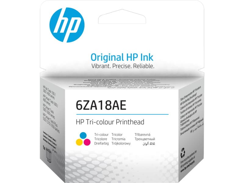 HP 6ZA18AE Tri Color Printhead Kit