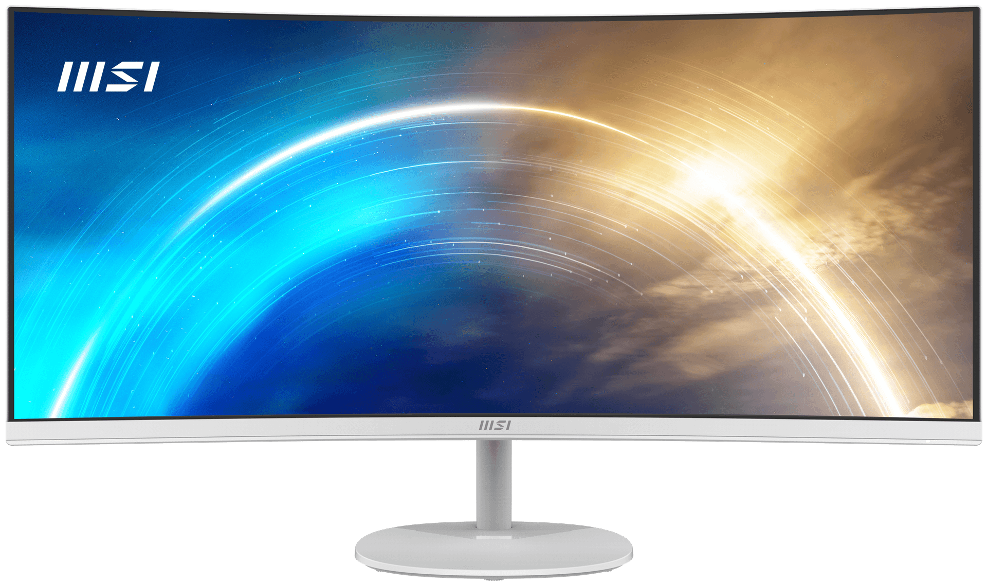 MSI 34 PRO MP341CQW 3440x1440 (UWQHD) 21:9 CURVE 1500R VA 100HZ 1MS FREESYNC BEYAZ MONITOR