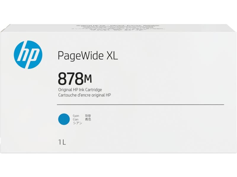 HP 312Z5A (878M) 1L Cyan Pagewide XL İnk Kartus