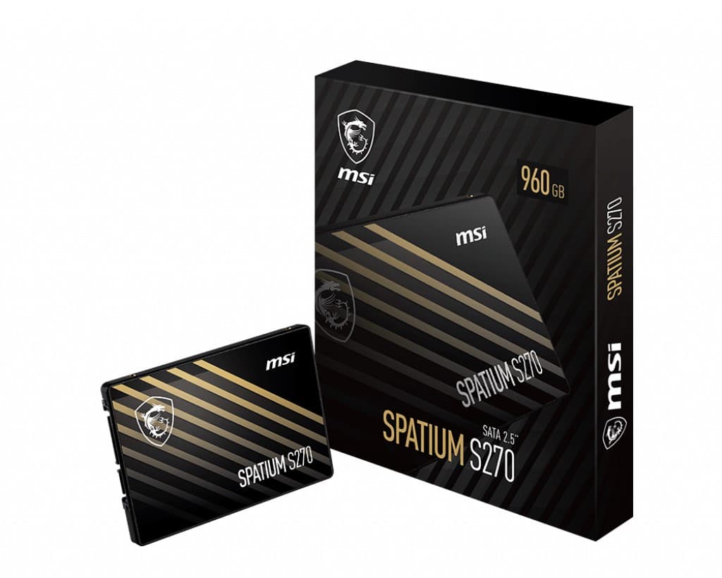 MSI SSD Spatium S270 SATA 2.5 240GB R500 W400.