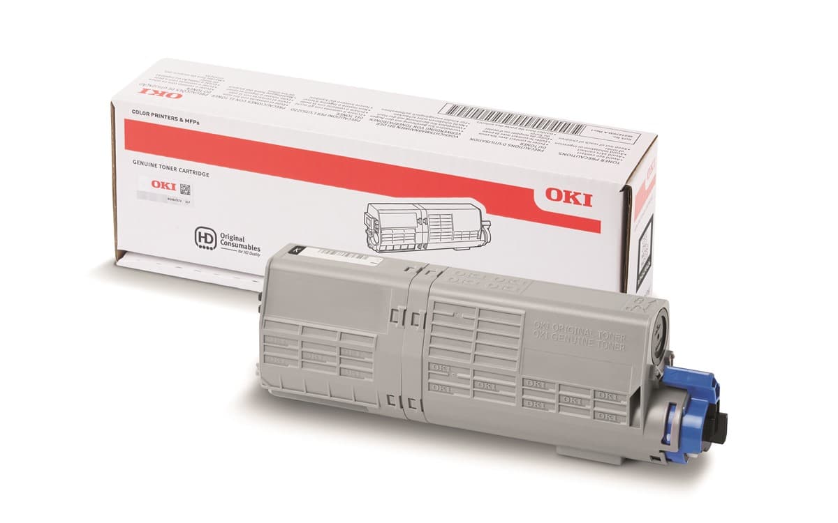 Oki 46490404 TONER-K-C532/MC573-1.5K Siyah Toner / C532/ C542/ MC563/ MC573/ 1.500 Sayfa