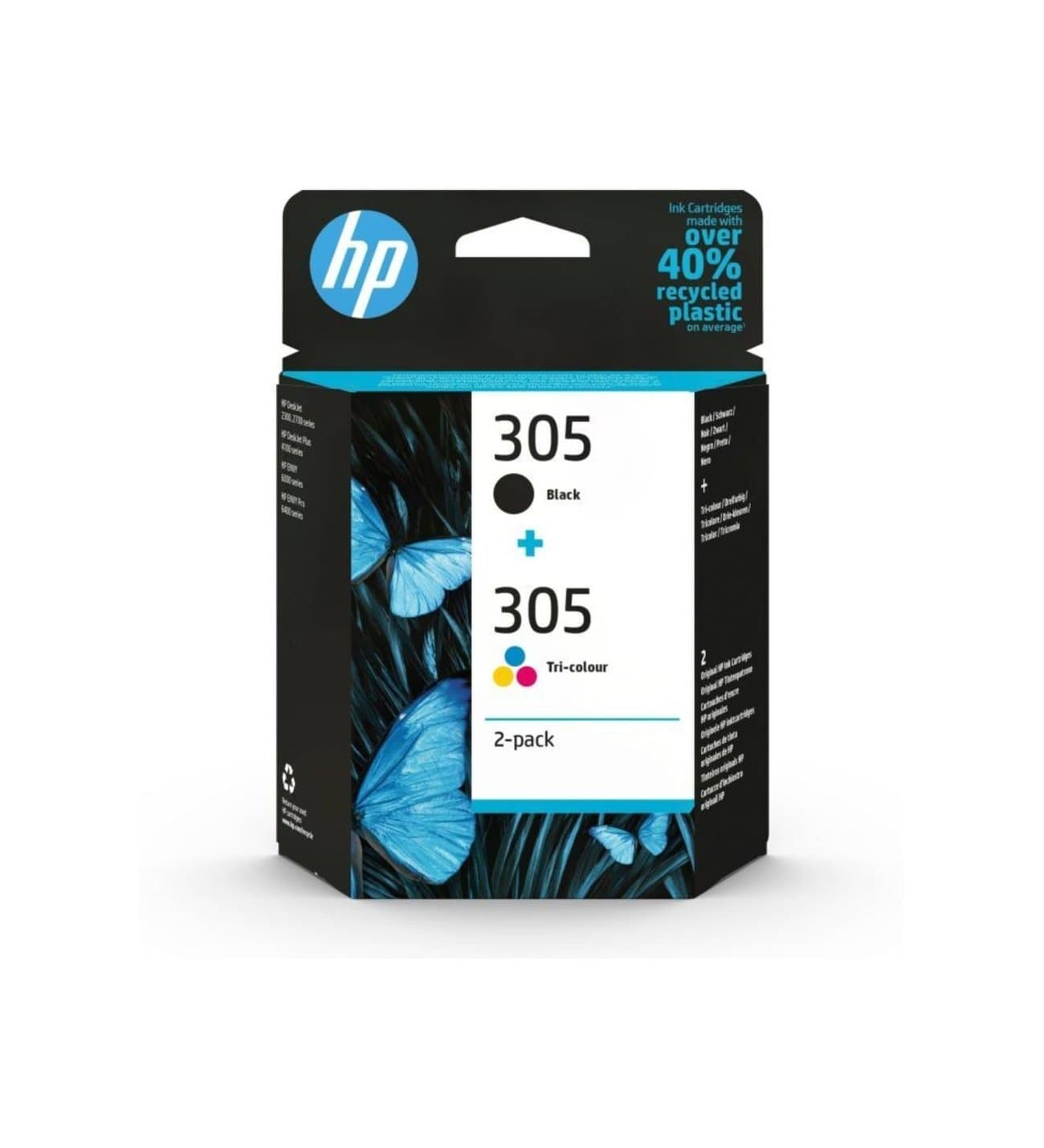 HP 6ZD17AE (305) Siyah/ Üç Renk Murekkep Kartusu