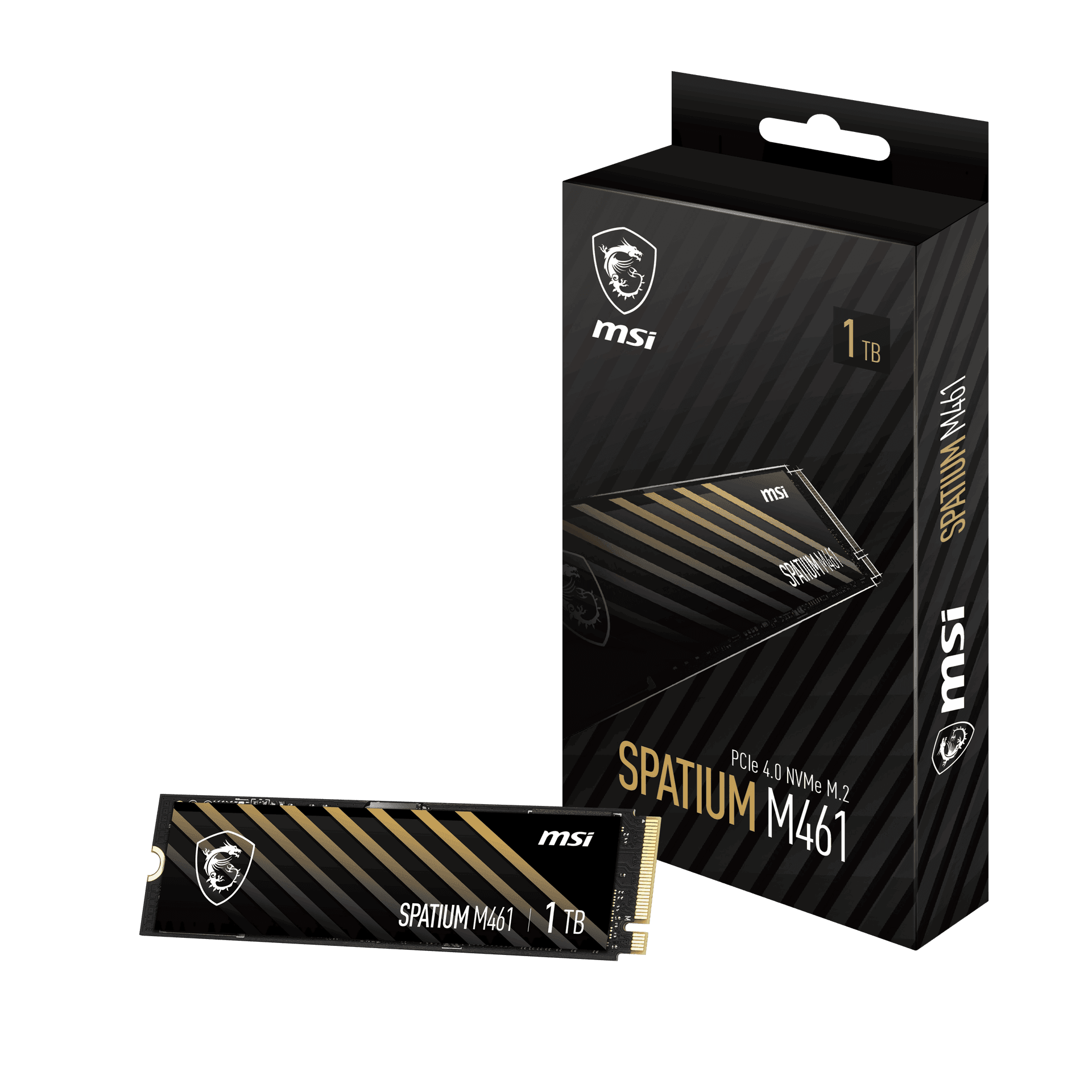 MSI SSD SPATIUM M461 NVME M.2 1TB NVMe M.2 1TB R:5000 W:3200