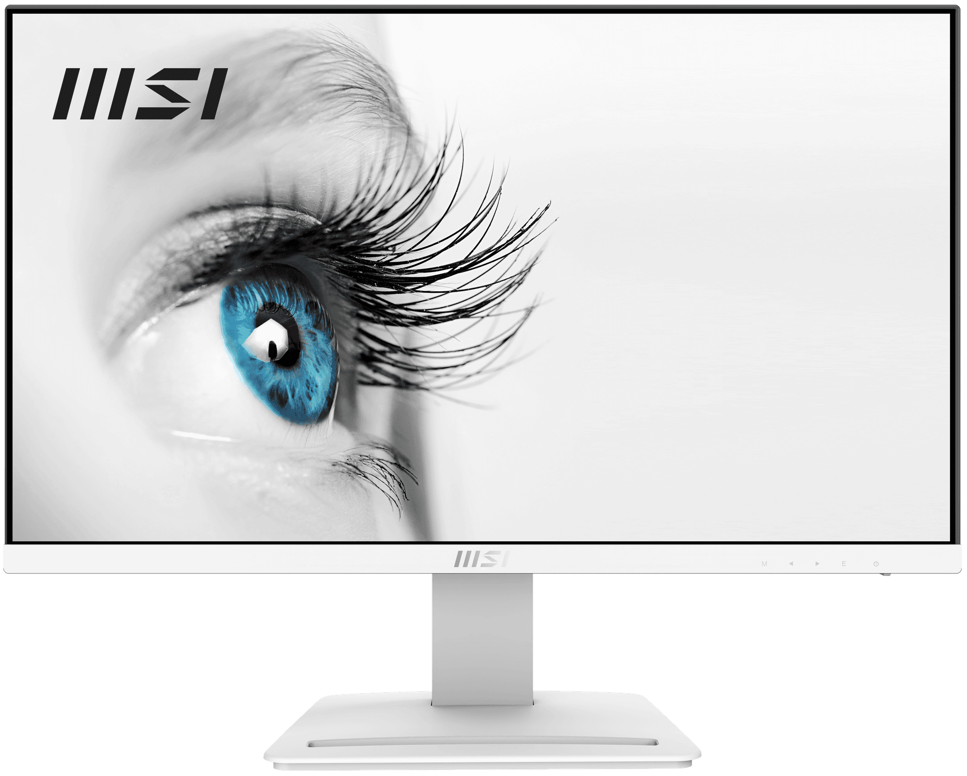 MSI 23.8 PRO MP243XW 1920x1080 (FHD) 16:9 FLAT IPS 100HZ 1MS FREESYNC BEYAZ MONITOR