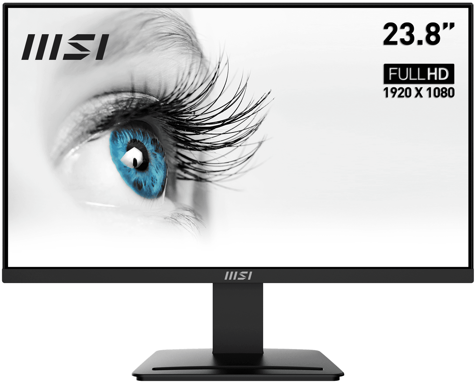 MSI 23.8 PRO MP2412 1920x1080 (FHD) 16:9 FLAT VA 100HZ 1MS FREESYNC MONITOR