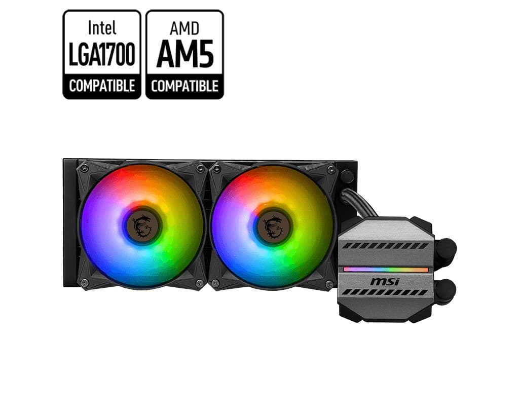 MSI Mag Coreliquid M240 240 MM Sivi İşlemci Soğutucusu