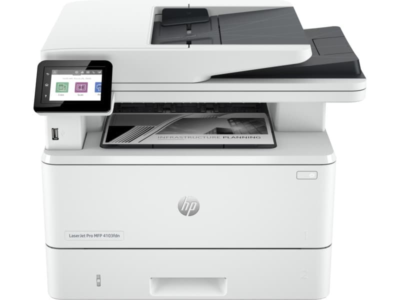 HP 2Z628A 4103FDN Çok Fonksiyonlu Siyah Lazer Yazici 40PPM