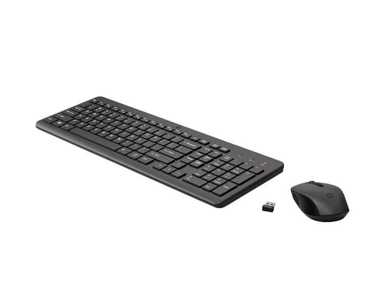 HP 2V9E6AA 330 Wireless Mouse & Keyboard Combo Set English - Black