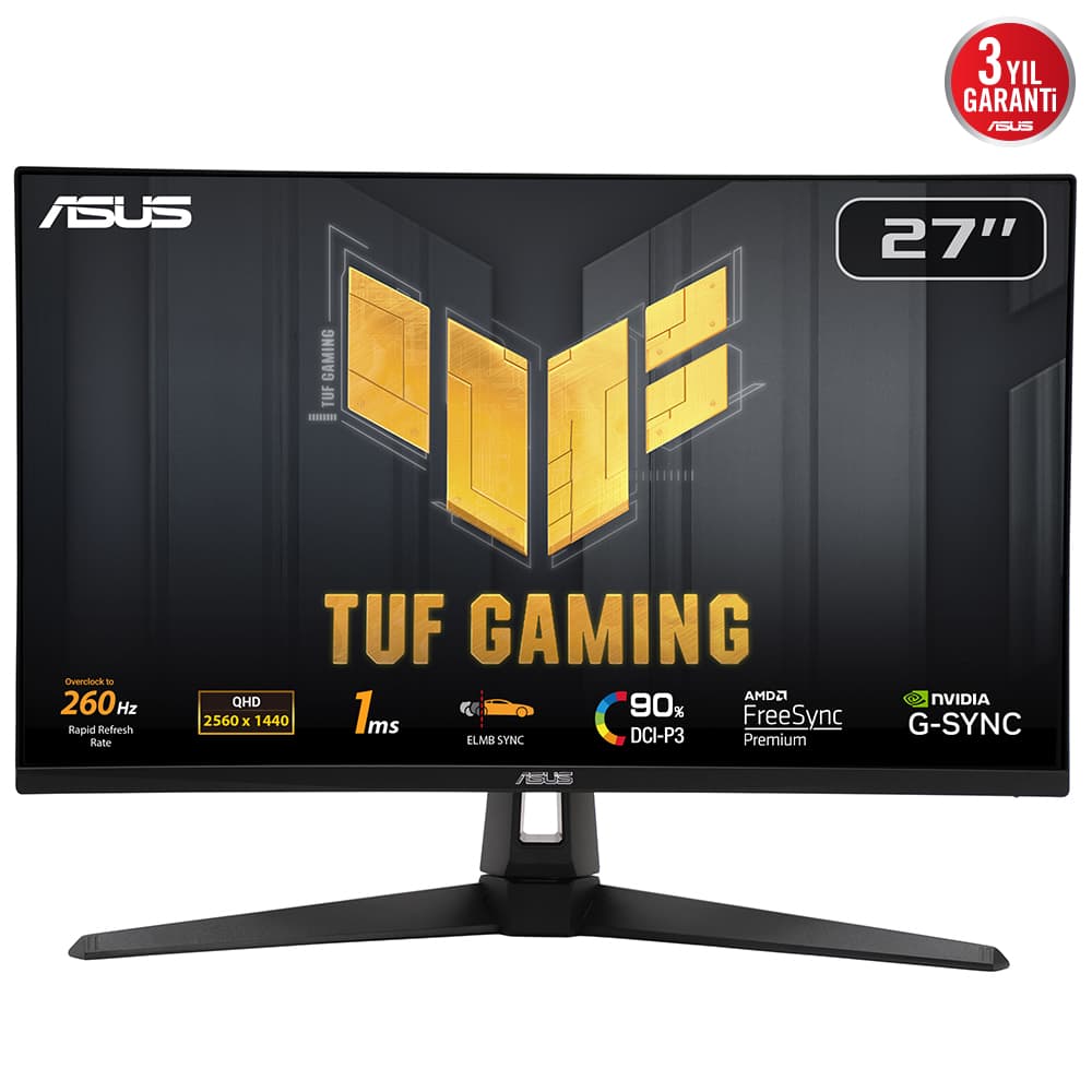 Asus Tuf Gaming VG27AQM1A 27 HDR400 2K İ