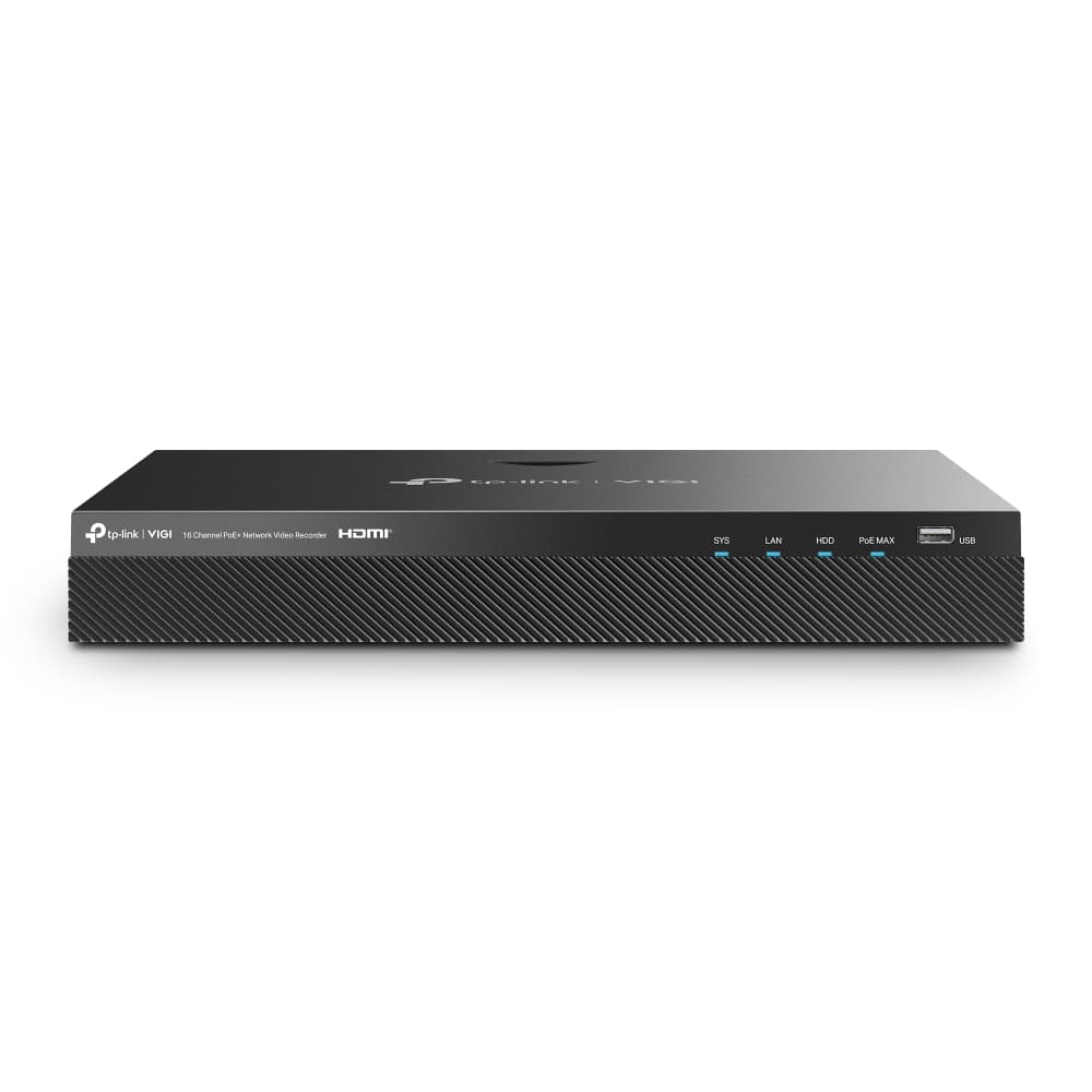 TP-Link Vigi NVR2016H-16P 16 Channel 4K HDMI Video Output POE+ Network Video Recorder