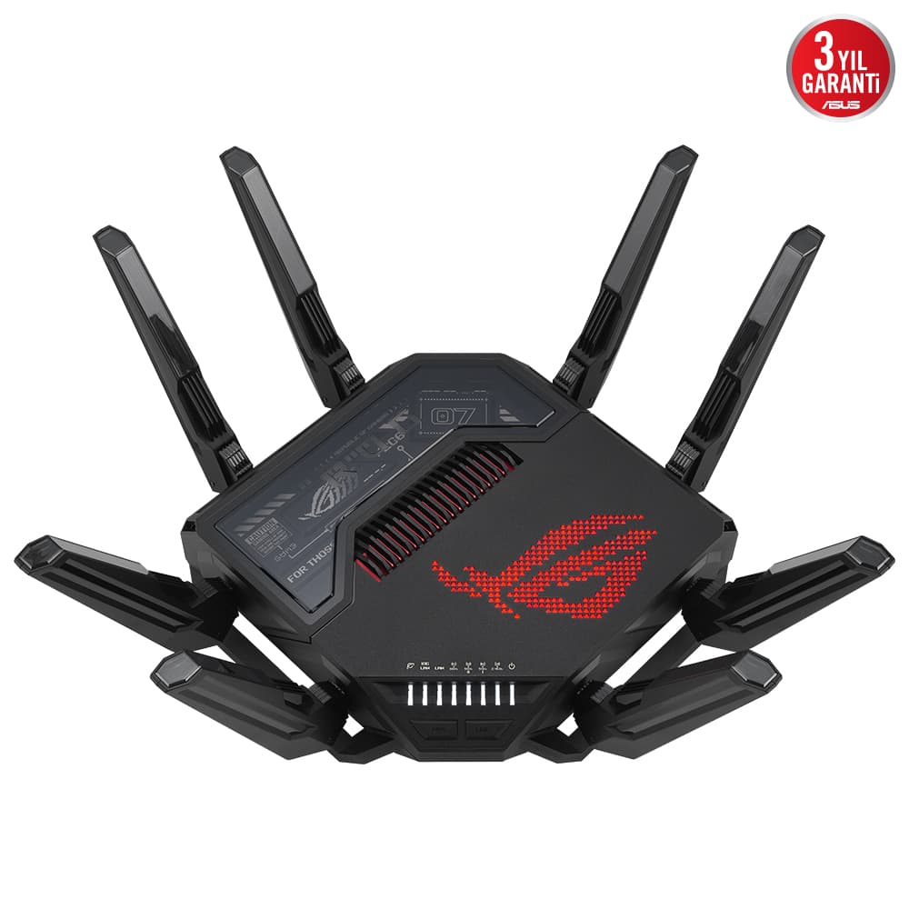 Asus Rog Rapture GT-BE98 Gaming Extendable Router BE98 WIFI7 Quad-Band Gaming Router