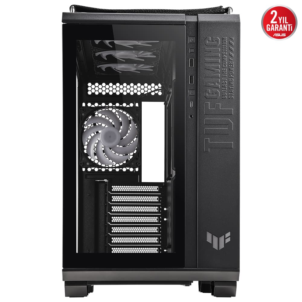 Asus Tuf Gaming GT502 Panaromik Temperli Cam USB Type-C ATX / Micro-ATX / Mini-ITX Fanli Kasa